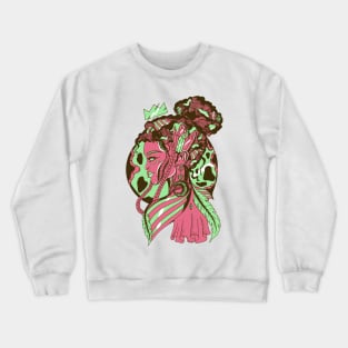 Pink Mint Beauty Queen Crewneck Sweatshirt